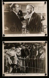 1s534 STORY OF LOUIS PASTEUR 8 8x10 stills '36 great images of inventor Paul Muni!