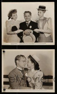 1s712 STRAWBERRY BLONDE 5 8x10 stills '41 James Cagney w/ Rita Hayworth & Olivia De Havilland!
