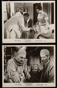 1s361 YOUNG DOCTORS 10 8x10 stills '61 great images of Fredric March, Ben Gazzara, Ina Balin!