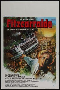 1t713 FITZCARRALDO Belgian '82 cool art of Klaus Kinski, directed by Werner Herzog!