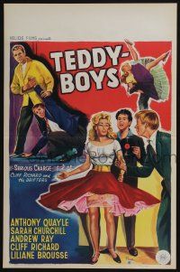 1t809 SERIOUS CHARGE Belgian '59 Terence Young, Anthony Quayle, church molestation drama!