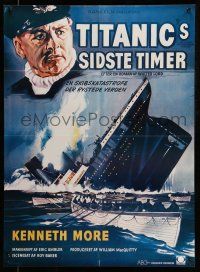 1t501 NIGHT TO REMEMBER Danish R70s English Titanic biography, K. Wenzel art of tragedy!