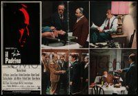 1t024 GODFATHER Italian photobusta '72 Coppola classic, Marlon Brando, 4 great scenes + Fujita art