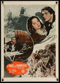 1t034 WUTHERING HEIGHTS Italian photobusta R50 different image of Laurence Olivier & Merle Oberon