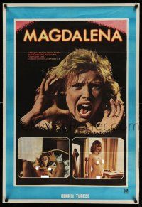 1t059 BEYOND THE DARKNESS Turkish '74 German horror, Magdalena Possessed by the Devil!