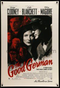 1w312 GOOD GERMAN advance DS 1sh '06 Steven Soderbergh directed, Clooney & pretty Cate Blanchett!