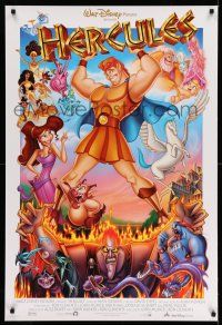 1w344 HERCULES DS 1sh '97 Walt Disney Ancient Greece fantasy cartoon!