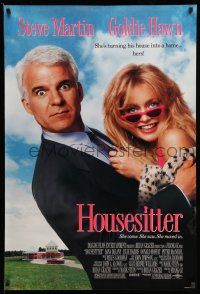 1w365 HOUSESITTER 1sh '92 sexy Goldie Hawn takes over Steve Martin's home!