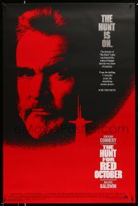 1w378 HUNT FOR RED OCTOBER 1sh '90 Russian military submarine captain Sean Connery!