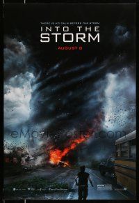 1w408 INTO THE STORM teaser DS 1sh '14 Richard Armitage, tornado storm chaser action!