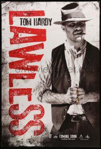 1w462 LAWLESS teaser DS 1sh '12 great image of Tom Hardy wearing brass knuckles!