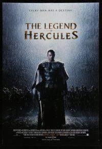 1w468 LEGEND OF HERCULES advance DS 1sh '14 sword & sandal, Kellan Lutz, every man has a destiny!