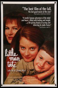 1w479 LITTLE MAN TATE 1sh '91 director/star Jodie Foster, Dianne Wiest, David Hyde Pierce