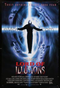 1w486 LORD OF ILLUSIONS DS 1sh '95 Clive Barker, Scott Bakula, trust nothing except your fear!