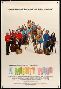 1w533 MIGHTY WIND int'l DS 1sh '03 Christopher Guest, Eugene Levy, Harry Shearer, folk music comedy!