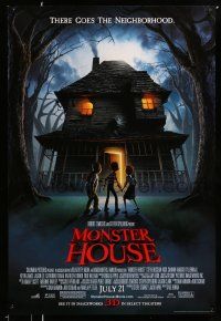 1w541 MONSTER HOUSE advance DS 1sh '06 there goes the neighborhood, see it in 3-D!