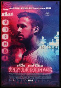 1w579 ONLY GOD FORGIVES advance DS 1sh '13 Nicolas Winding Refn, murder in Thailand, Ryan Gosling!