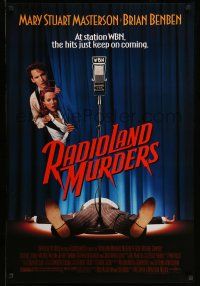 1w637 RADIOLAND MURDERS 1sh '94 Brian Benben, Mary Stuart Masterson, Ned Beatty!