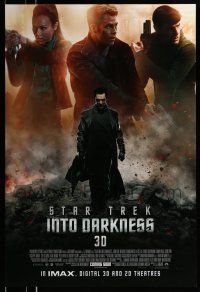 1w730 STAR TREK INTO DARKNESS advance DS 1sh '13 Cumberbatch & city in ruins, top cast images!