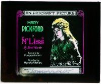 1x059 M'LISS glass slide '18 Mary Pickford inherits a fortune during the California Gold Rush!