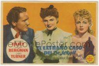 1x541 DR. JEKYLL & MR. HYDE Spanish herald '48 Spencer Tracy, Ingrid Bergman & Lana Turner!