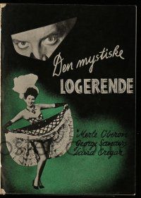 1x320 LODGER Danish program '47 Laird Cregar as Jack the Ripper, Merle Oberon, different images!