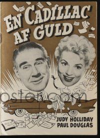 1x389 SOLID GOLD CADILLAC Danish program '56 Judy Holliday & Paul Douglas, different images!