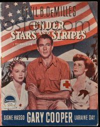 1x394 STORY OF DR. WASSELL Danish program '48 Gary Cooper, Cecil B. DeMille, Under Stars & Stripes!