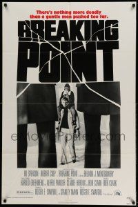 1y119 BREAKING POINT 1sh '76 there's nothing more deadly than a gentle man pushed too far!