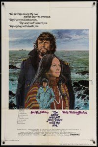 1y729 SAILOR WHO FELL FROM GRACE WITH THE SEA style A 1sh '76 art of Kristofferson & Sarah Miles!