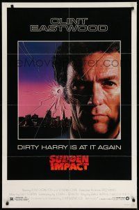 1y814 SUDDEN IMPACT 1sh '83 Sondra Locke, Hingle, Clint Eastwood is at it again as Dirty Harry!