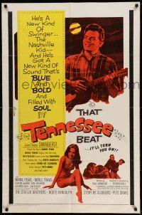 1y854 THAT TENNESSEE BEAT 1sh '66 Merle Travis is the Nashville Kid, country music!