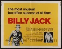 1z560 BILLY JACK 1/2sh R73 Tom Laughlin, Delores Taylor, most unusual boxoffice success ever!