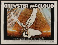 1z581 BREWSTER McCLOUD 1/2sh '71 Robert Altman, Bud Cort w/wings in the Astrodome!