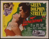 1z689 GREEN DOLPHIN STREET style A 1/2sh R55 sexy Lana Turner, Van Heflin, written by Raphaelson!