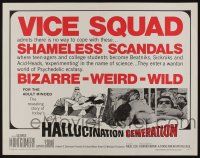 1z694 HALLUCINATION GENERATION 1/2sh '67 Beatniks, Sickniks & Acid-Heads, bizarre, weird & wild!