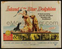1z717 ISLAND OF THE BLUE DOLPHINS 1/2sh '64 Native American Indian Celia Kaye with dog & seal!
