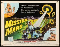 1z767 MISSION MARS 1/2sh '68 Darren McGavin, a fantastic sci-fi adventure into the unknown!