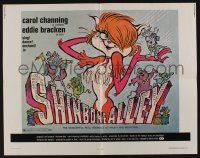 1z850 SHINBONE ALLEY 1/2sh '71 great cartoon art of sexy feline version of Carol Channing!