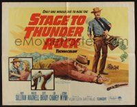 1z871 STAGE TO THUNDER ROCK 1/2sh '64 Barry Sullivan, Marilyn Maxwell, vengeance & violence!