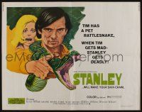 1z874 STANLEY 1/2sh '72 when Tim gets mad, his scary deadly pet rattlesnake does too!