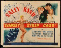 1z884 SUNSET STRIP CASE yellow title 1/2sh '38 sexy fan dancer Sally Rand, banned in Boston, rare!