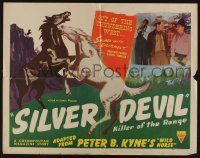 1z970 WILD HORSE 1/2sh R45 Silver Devil, Peter B. Kyne, cool stallion art, Hoot Gibon not billed!