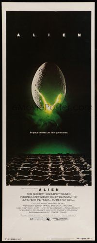 1z009 ALIEN insert '79 Ridley Scott outer space sci-fi monster classic, cool hatching egg image!