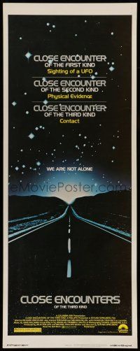 1z049 CLOSE ENCOUNTERS OF THE THIRD KIND insert '77 Steven Spielberg sci-fi classic!