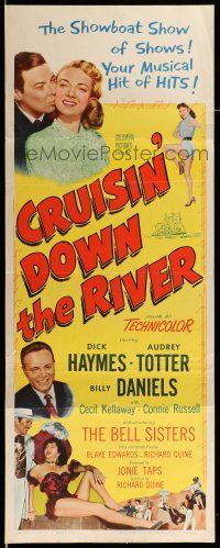1z059 CRUISIN' DOWN THE RIVER insert '53 Audrey Totter and her be-bop showboat show!
