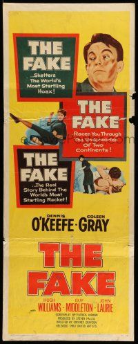 1z118 FAKE insert '53 Dennis O'Keefe, story behind most startling art forgery racket!