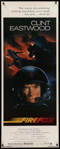 1z134 FIREFOX insert '82 cool art of killing machine & Clint Eastwood!