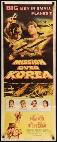 1z281 MISSION OVER KOREA insert '53 big men in small planes, cool art of spotter plane!