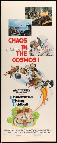 1z415 SPACEMAN & KING ARTHUR insert '79 Disney sci-fi, Unidentified Flying Oddball!